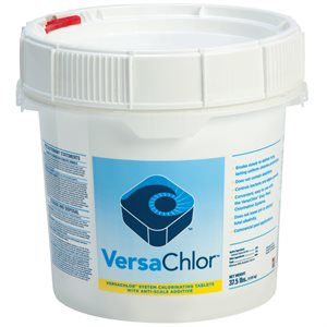 VersaChlor Feeder Chlorination Tablets, 37.5 LB