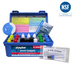 Taylor Service Complete Test Kit, High Range K-2005C