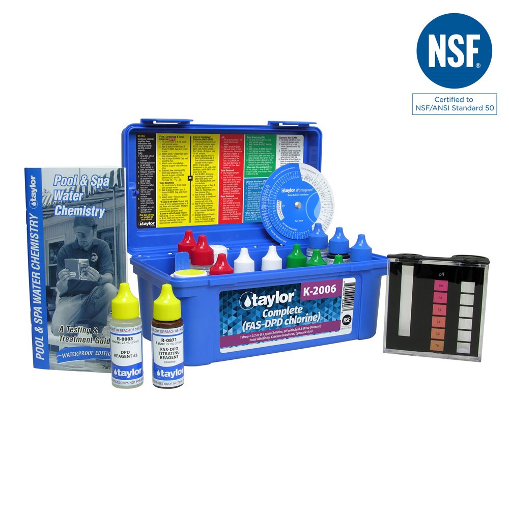 Taylor Complete FAS-DPD Test Kit - Chlorine K-2006