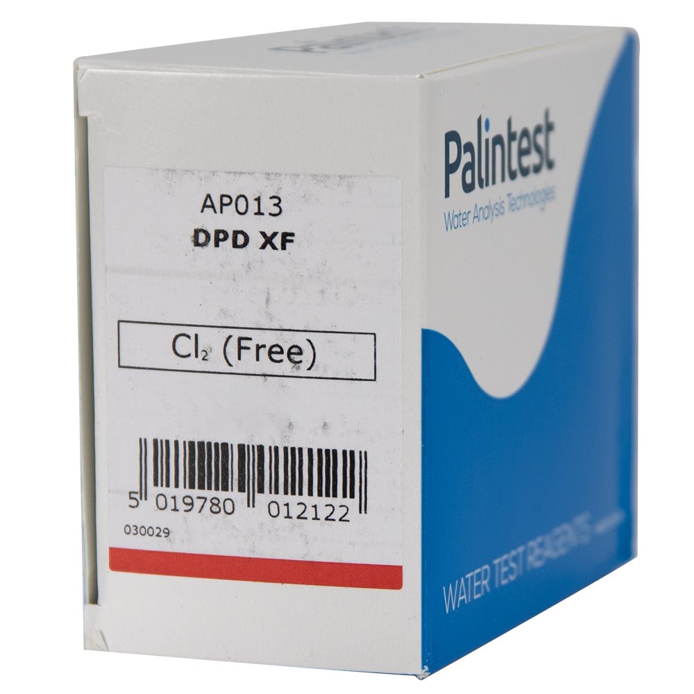 Palintest AP013 Free Chlorine / Bromine Reagent (DPD 1), Extended Range XF, 250 tablets