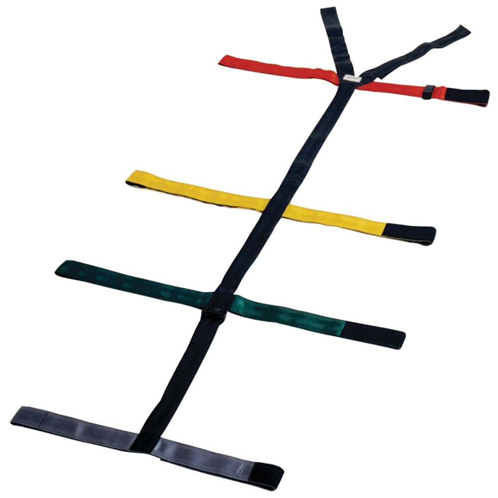 Kemp USA 10-Point Straps, Color Coded