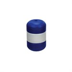 Handi-Lock Rope Float 3" x 5", Blue / White / Blue, for 3 / 8" Rope