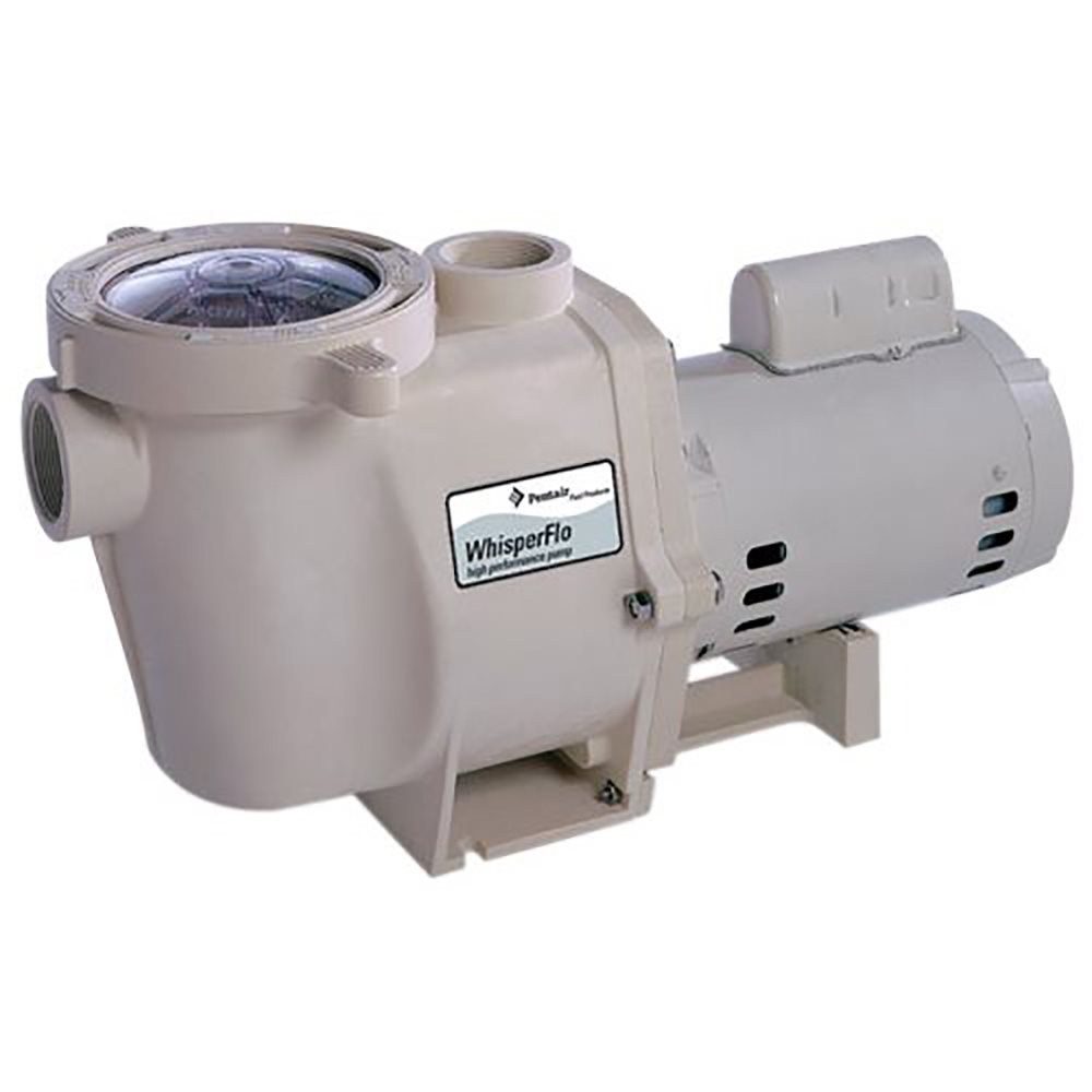 Pentair 011641 WhisperFlo Pump with TEFC Motor, 3 Phase, 1 HP