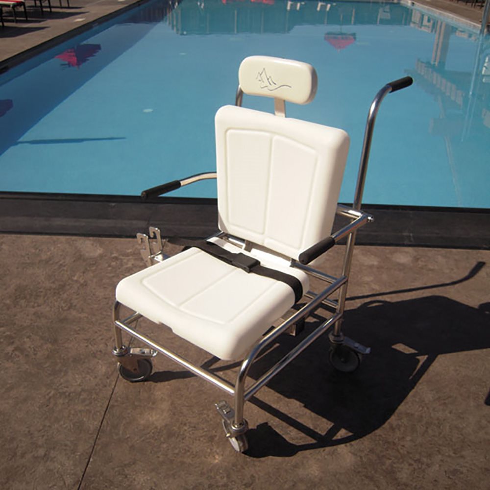 Wheelchair Attachment for Swim-Lift Traveler II