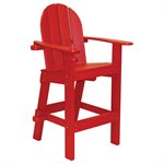 Tailwind LG500r Standard Lifeguard Chair, Red