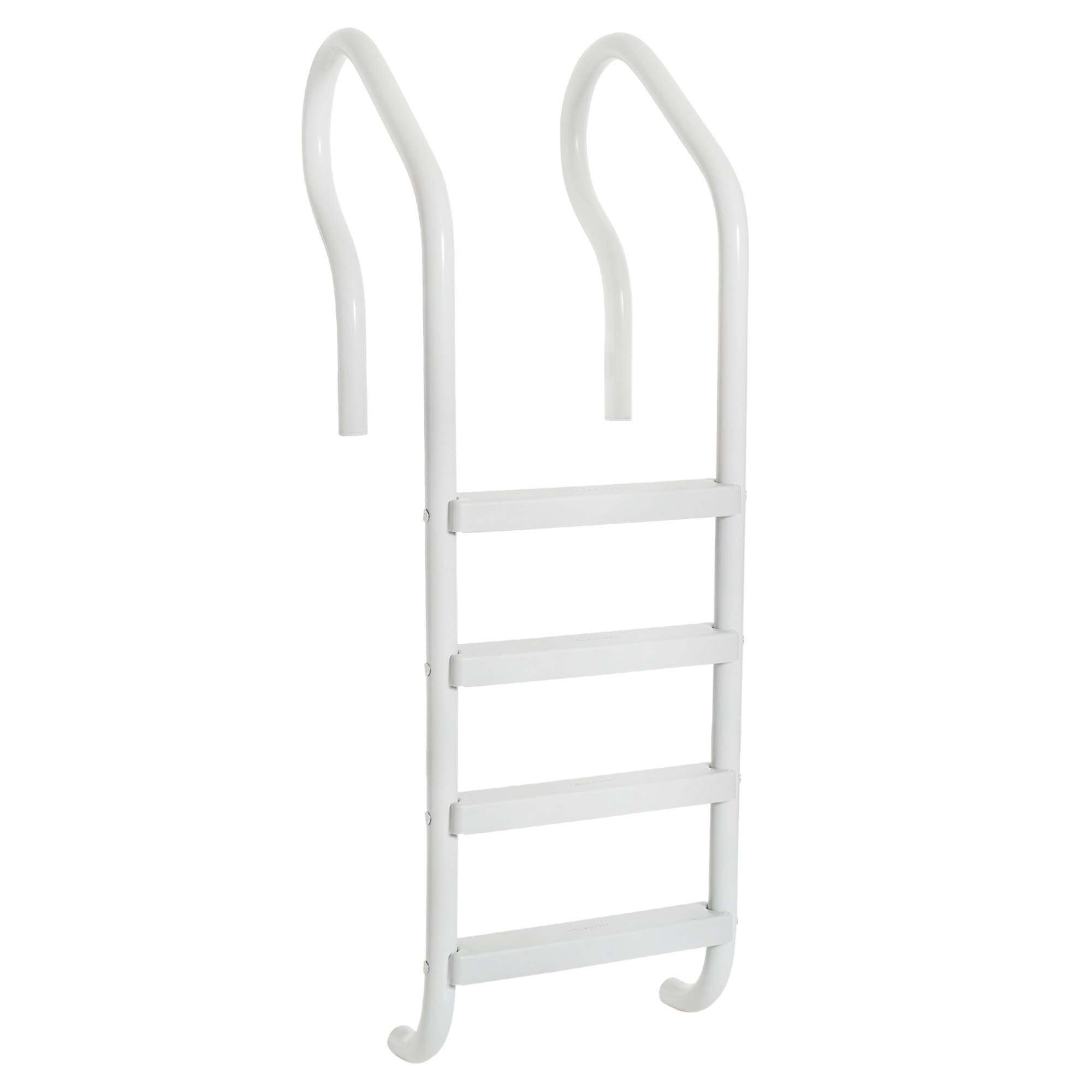 Elite Series Ladder 4-Step, 21" Width, White