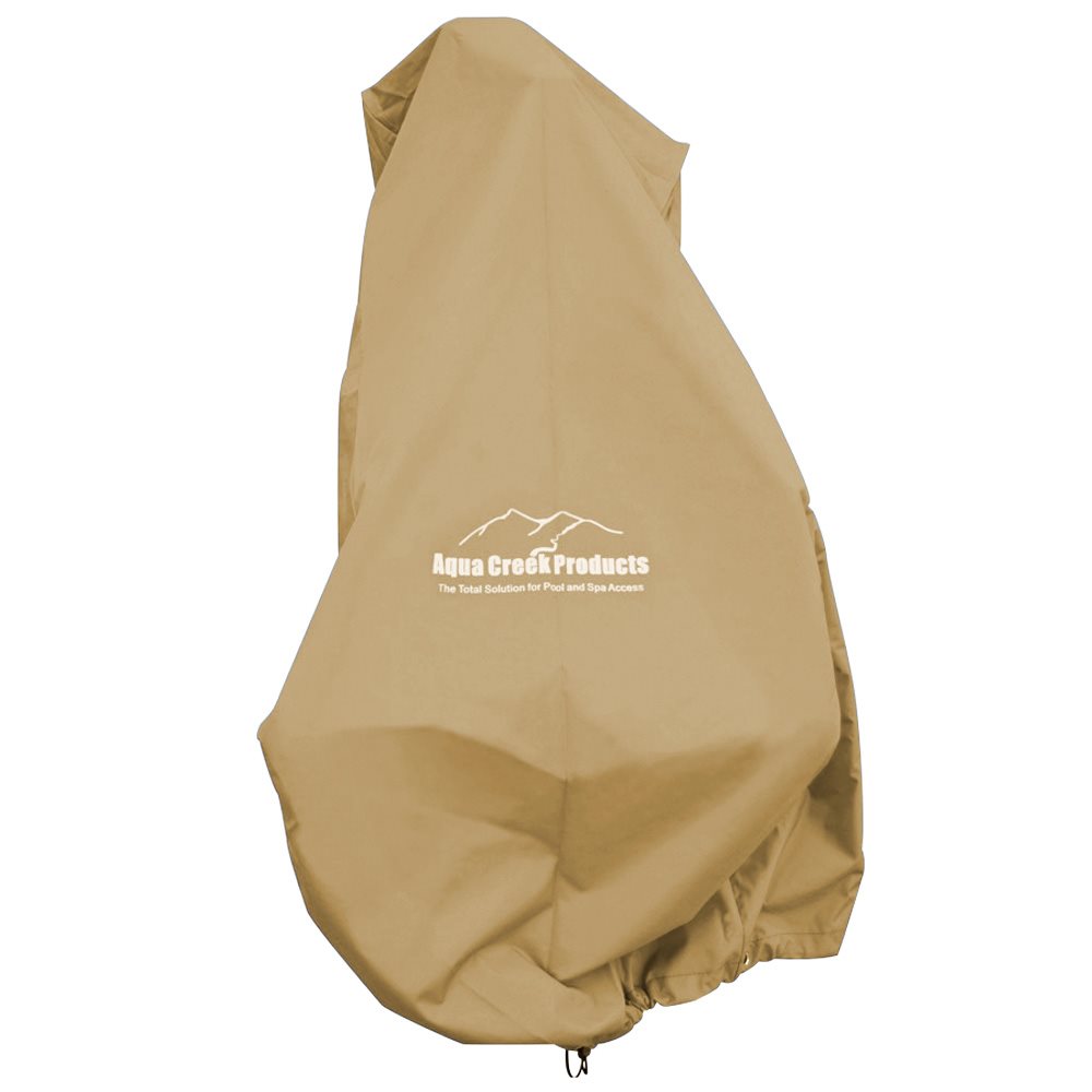 Lockable Safety Cover (Tan) for Aqua Creek Admiral, Ambassador, Patriot, and Ranger 2 Lifts