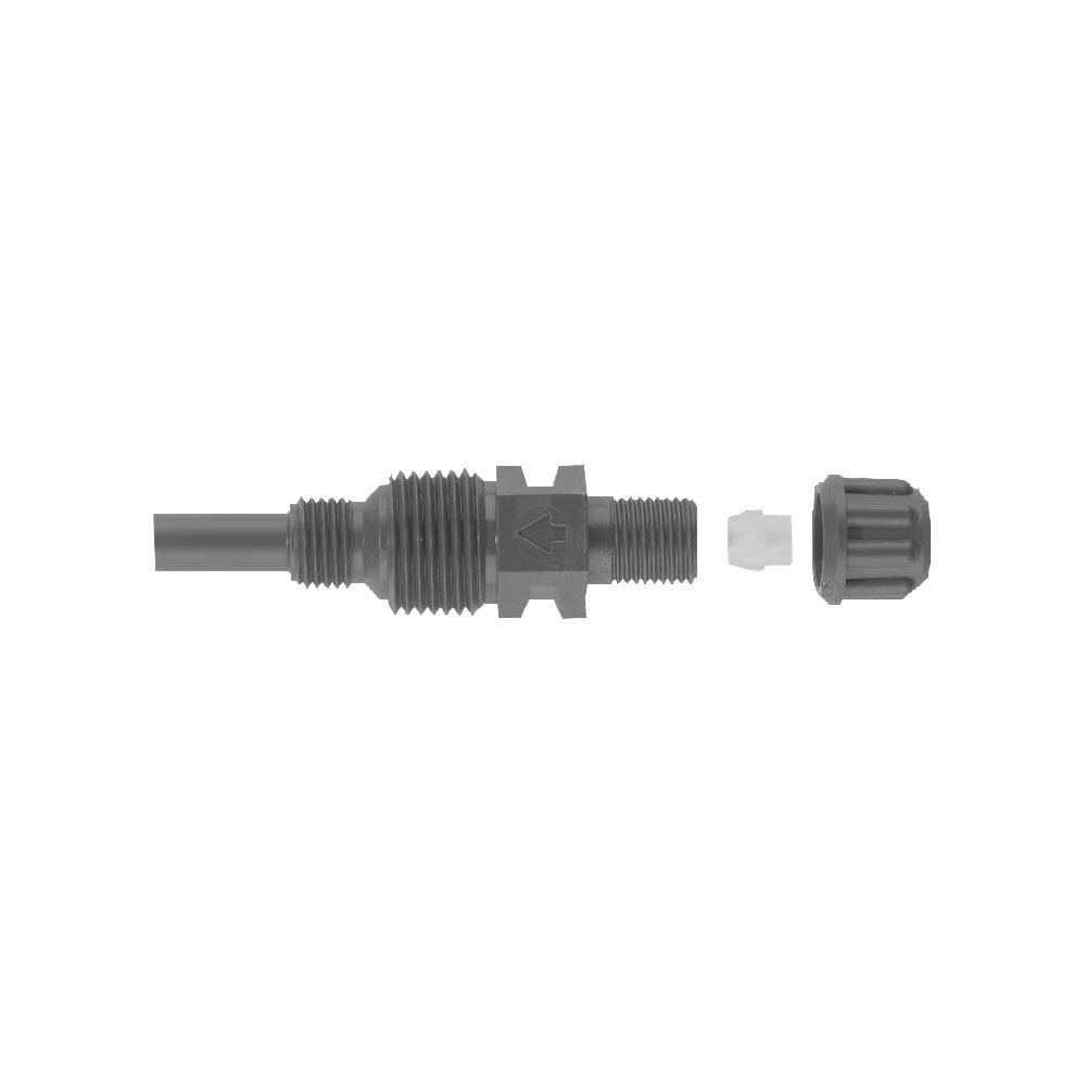 Stenner Part UCAK300 0-25 PSI Injection Fitting with Nut & Ferrule 1 / 4 in.