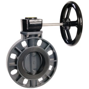 Hayward BYC Butterfly Valve, Gear Operated, 2"