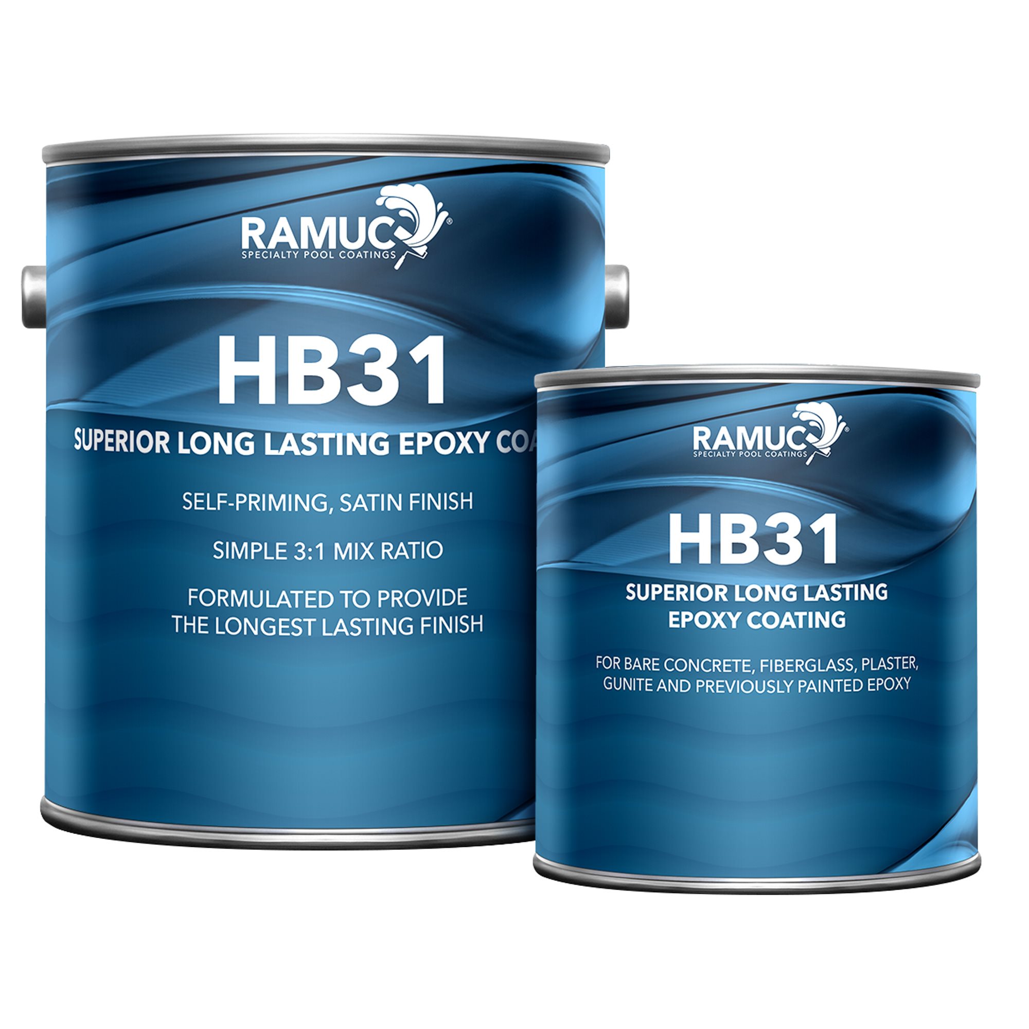 Ramuc HB31 Epoxy Black, GALLON