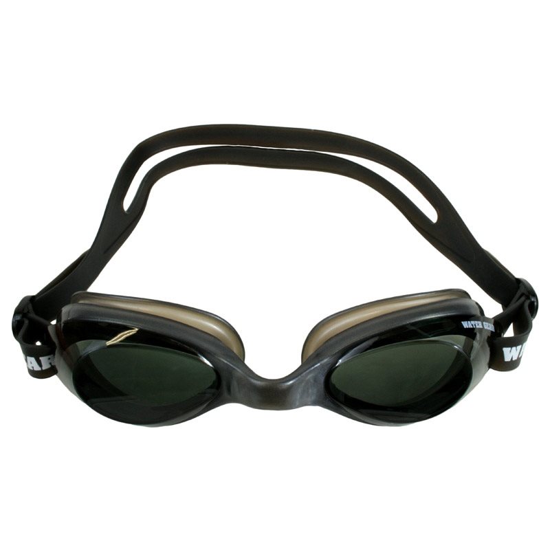 Water Gear Razor Anti-Fog Goggle, Smoke / Smoke