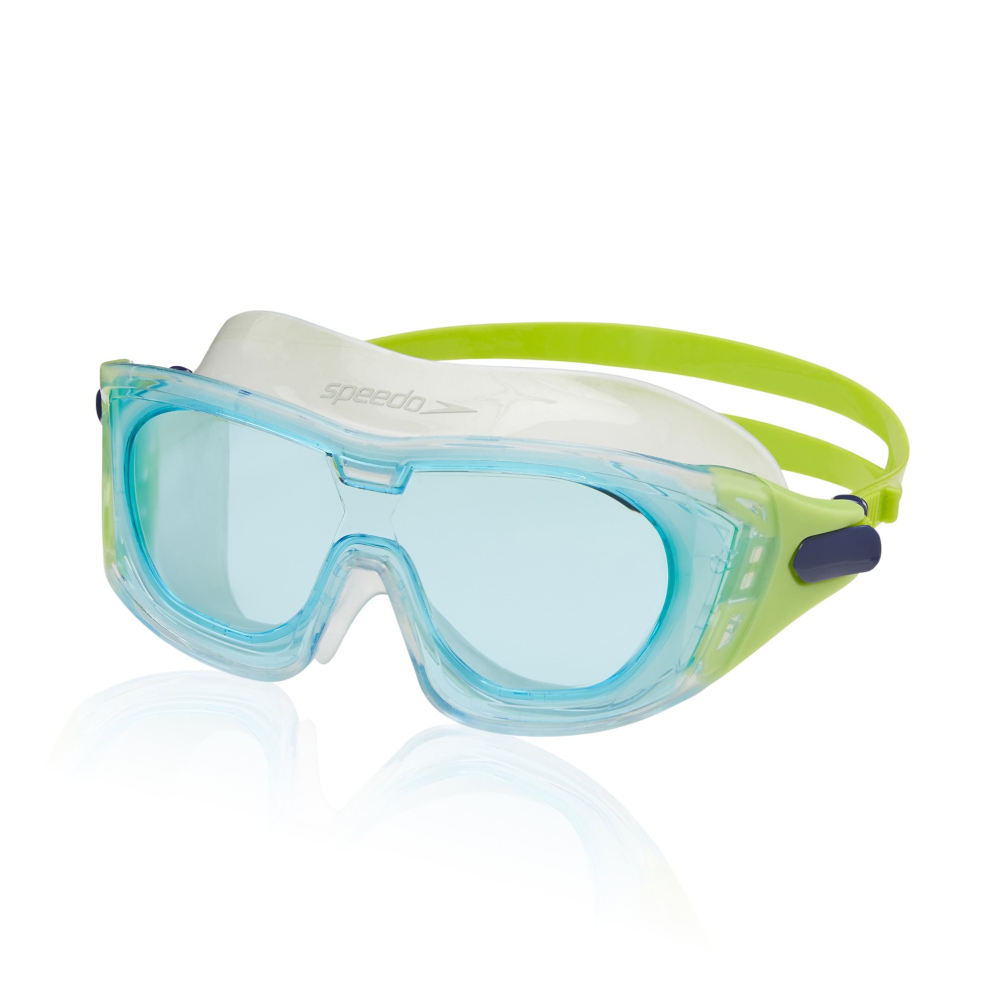 Speedo Proview Junior Mask, Clear / Celeste