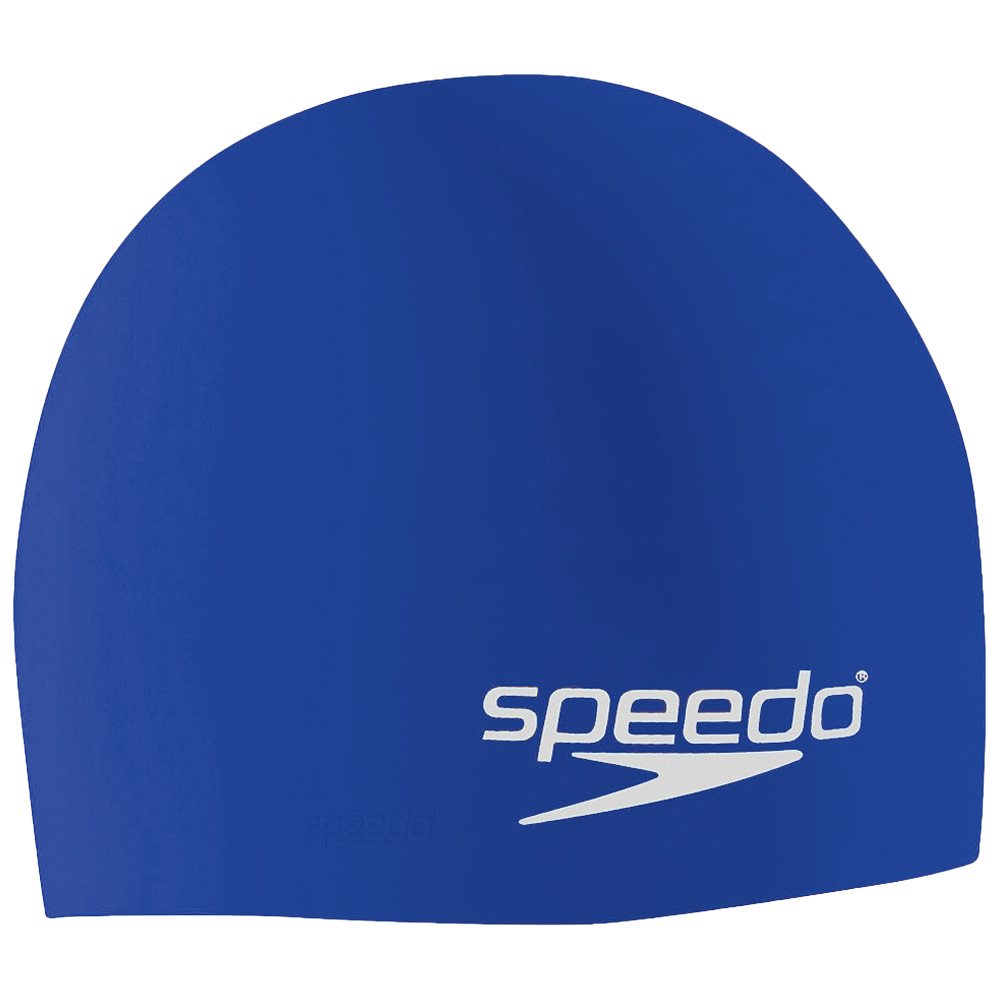 Speedo Silicone Bathing Cap, Speedo Blue