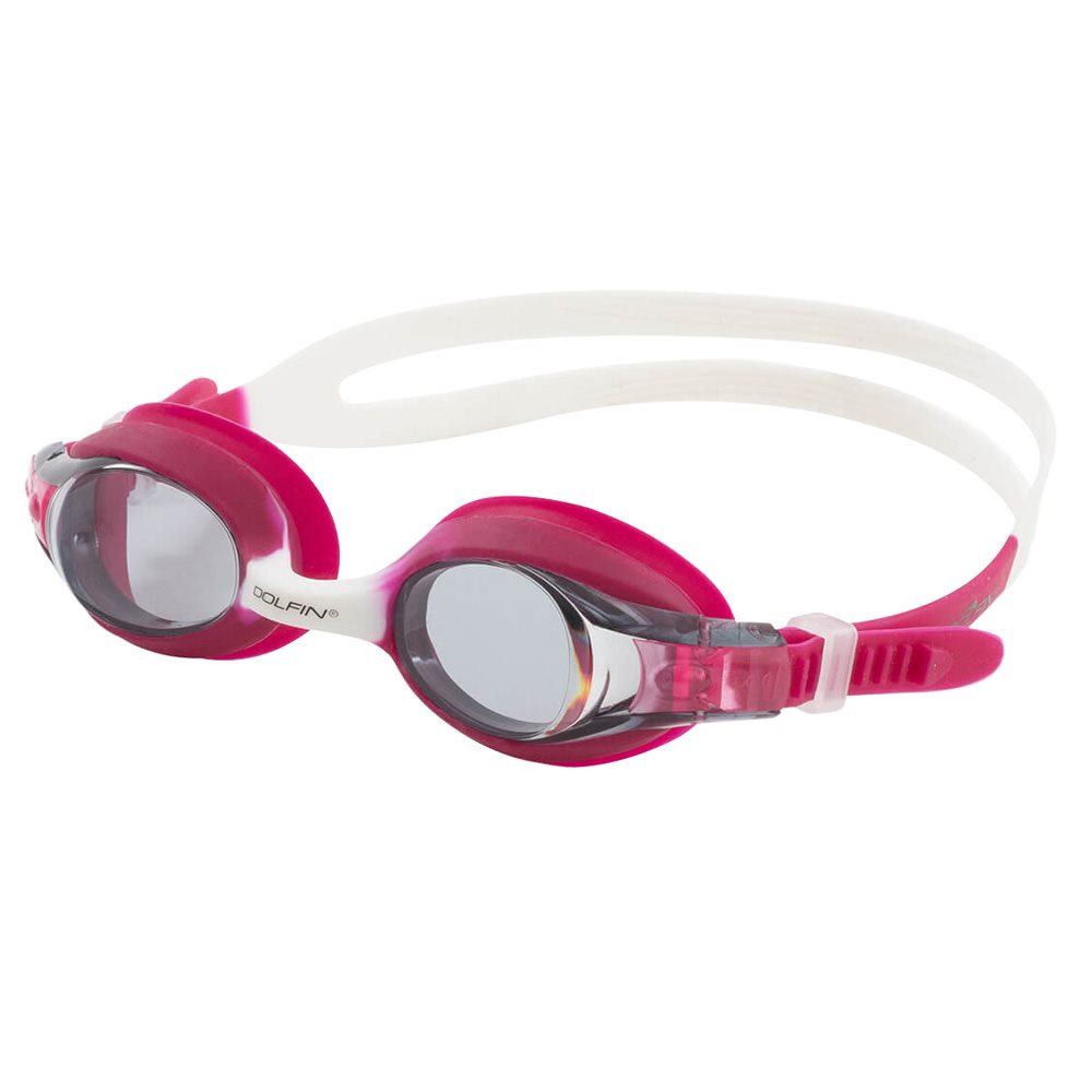 Dolfin Flipper Junior Goggle, Pink / White