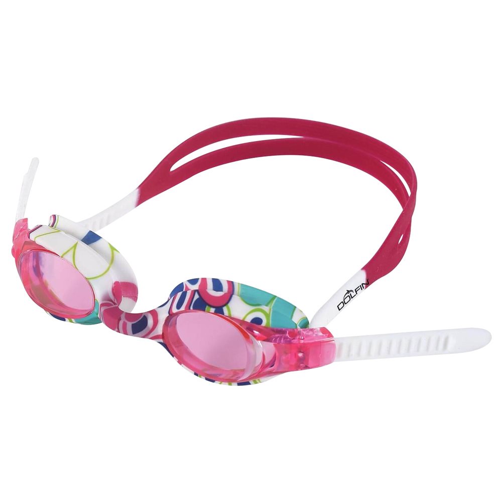 Dolfin Flipper Flower Junior Goggle, Strawberry