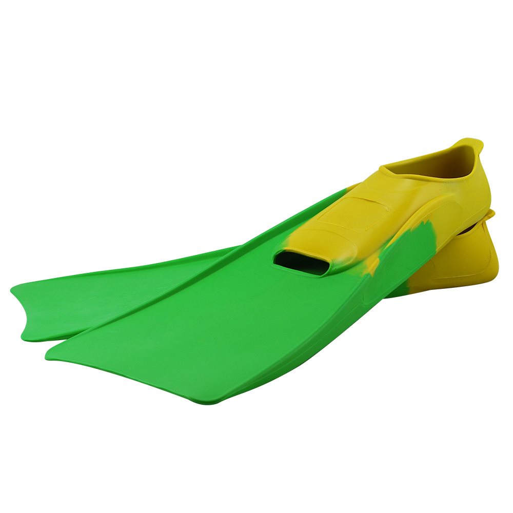 Rubber Fins, Color Coded, Green 5-7