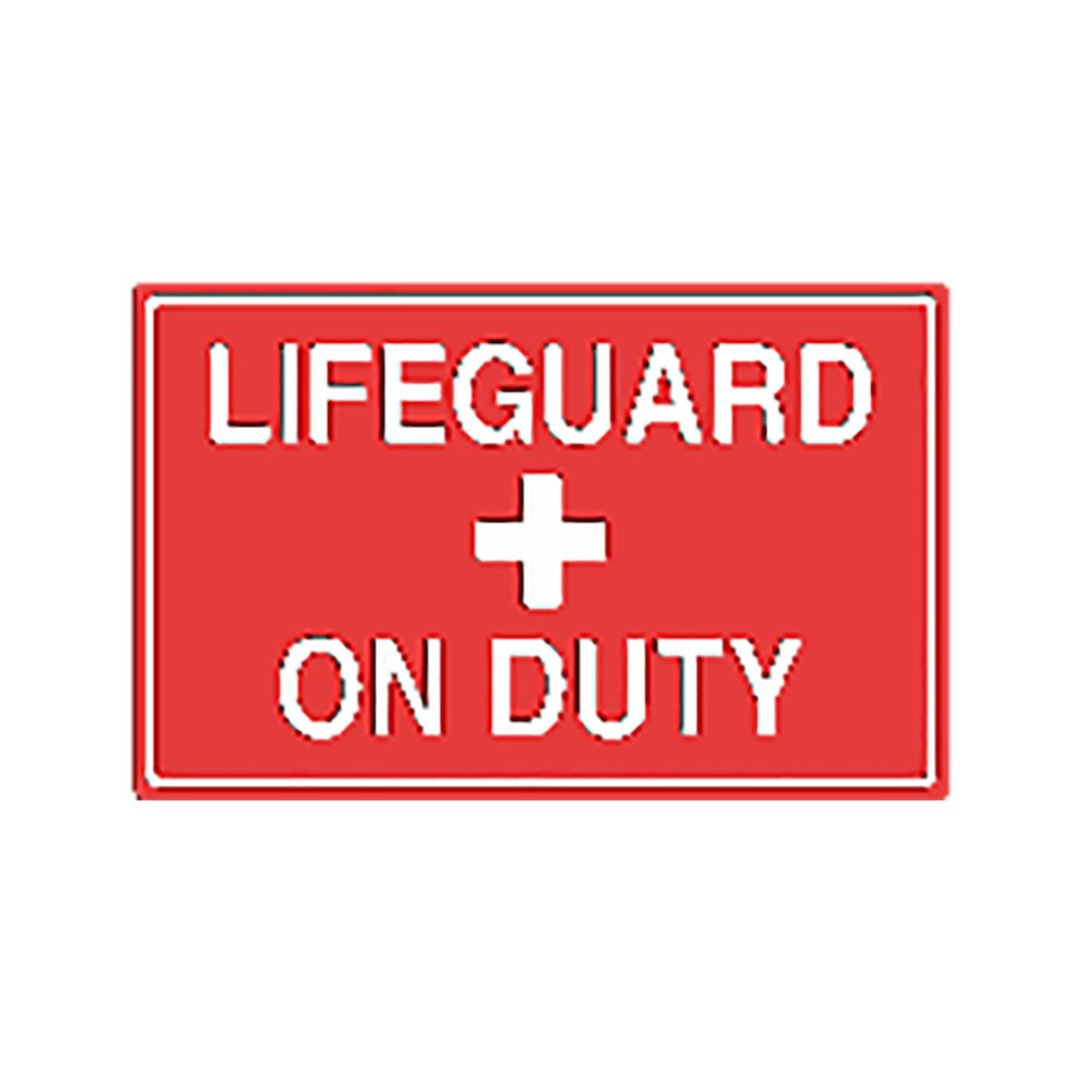 Tailwind Sign 18 X 12 LIFEGURAD + ON DUTY