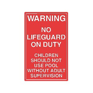 Tailwind Sign 12 X 18 WARNING CHILDREN