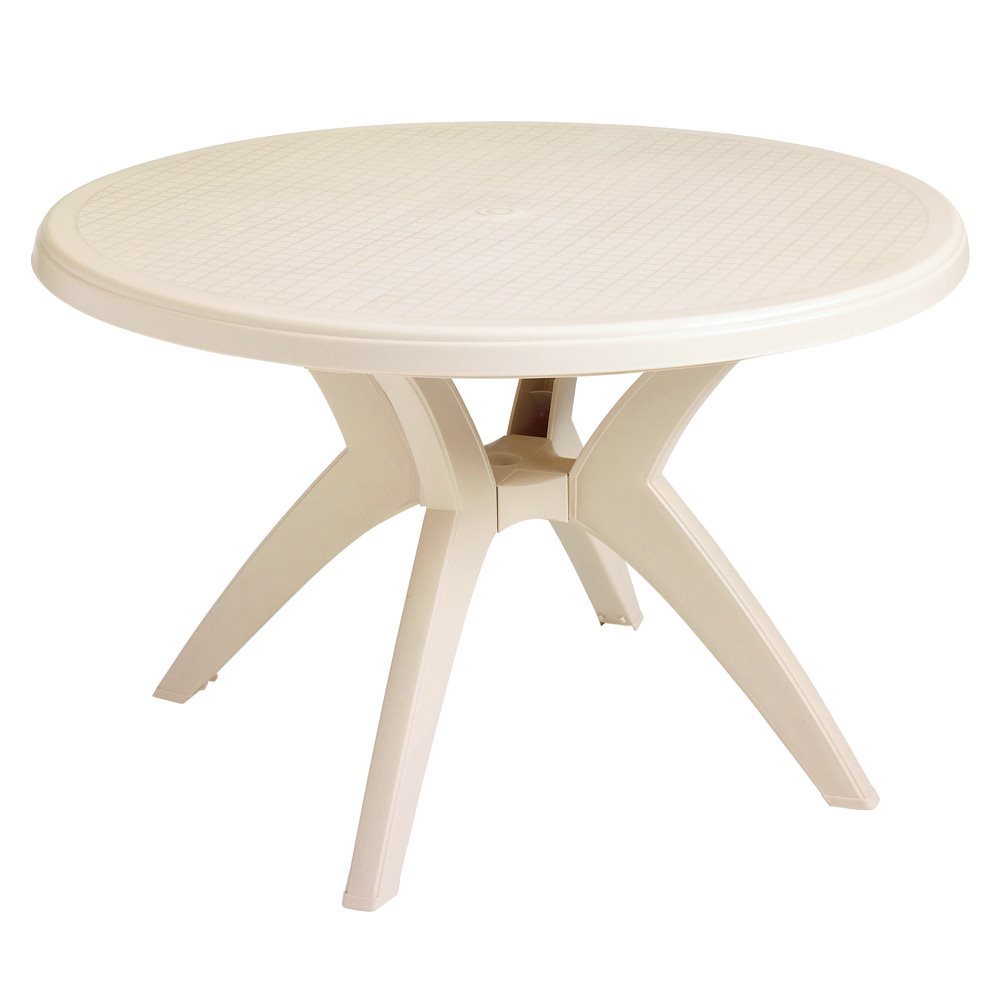 Ibiza Y-Leg Table 46" Round, Sandstone