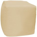 Fiberbuilt Pouf, Cube, (Specify Fabric)