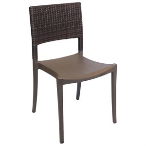 Java Stackable Chair, Bronze Frame, Case of 16